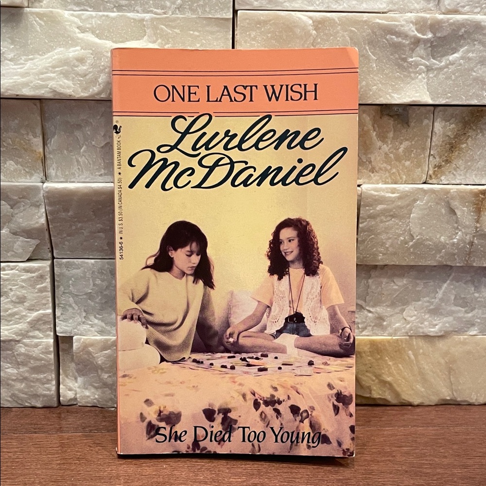 One Last Wish Book by Lurlene McDaniel
